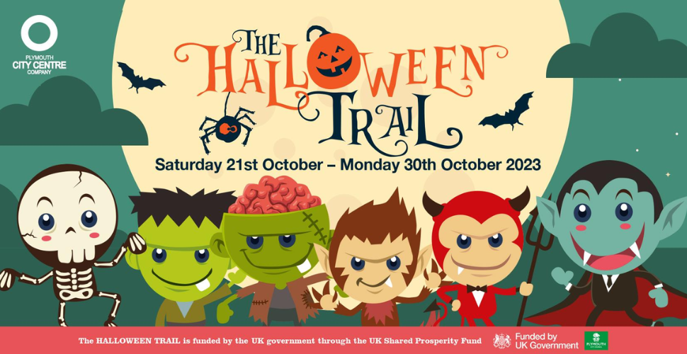 Halloween Trail in Plymouth City Centre